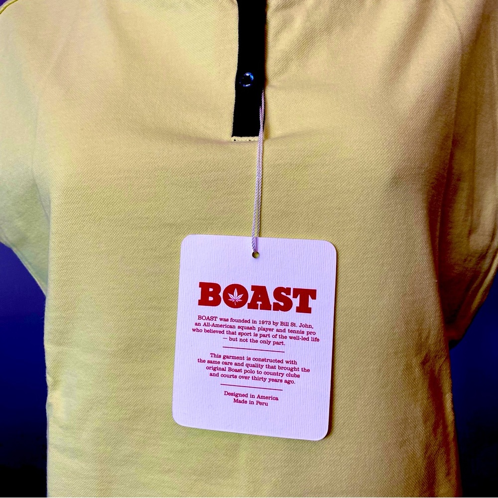 Boast NWT yellow and navy blue tennis country club dress size S - Picture 4 of 8